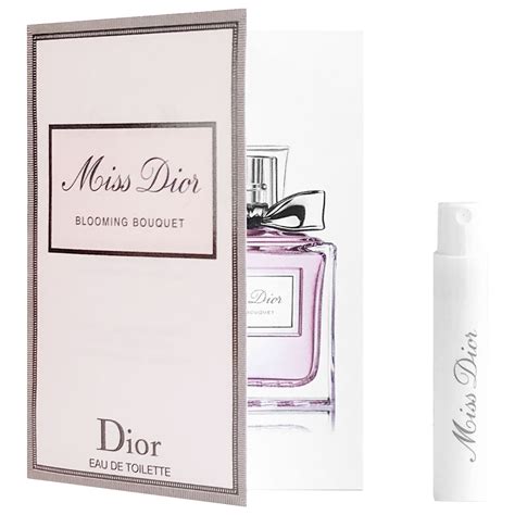 miss Dior perfume sample